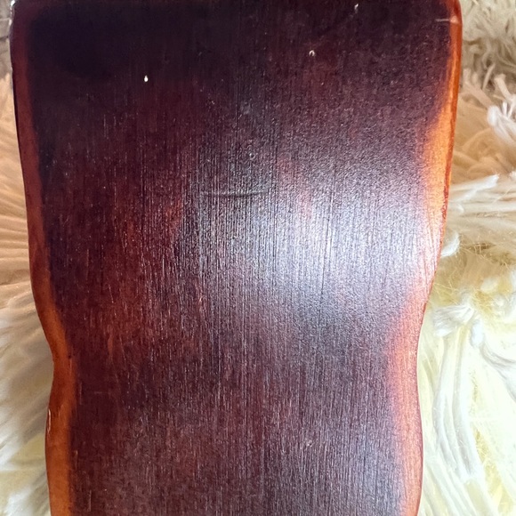 NUMBERED Hand Carved Teko Teko Wood Figure Rotorua, New Zealand Paua Shell Eyes - Picture 9 of 13